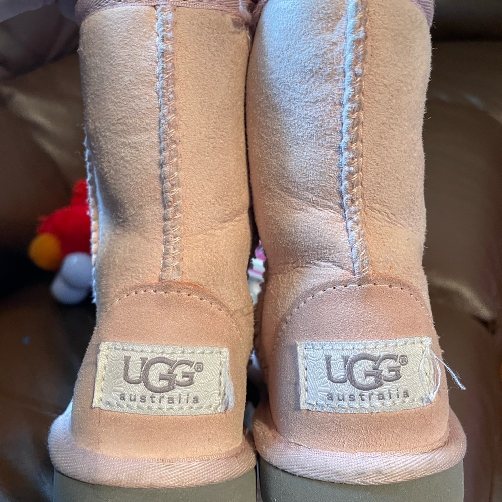 Blush pink ugg boots